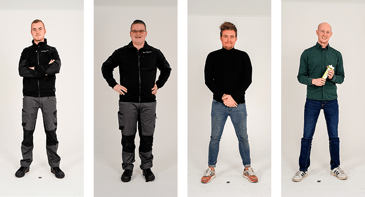 Teamleden van Kunstgrasnet