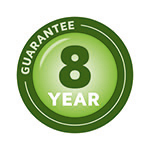 Garantie 8 Jahre